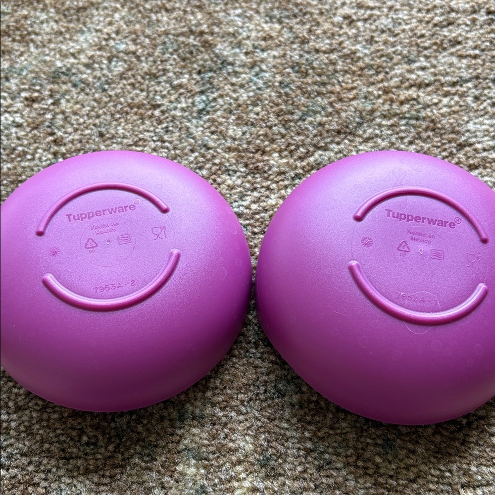 Tupperware Egg Maker Omelette Steamer Rich Purple Cooker Container - Picture 8 of 8